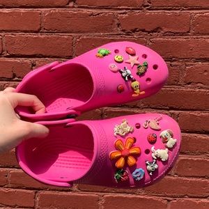 Pink Crocs Women